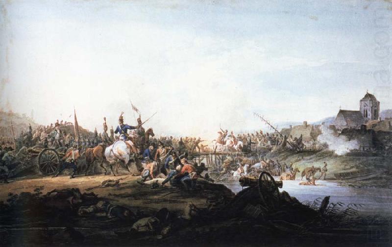 Aleksander Gierymski battle between russians and kosciuszko forces in 1801 china oil painting image